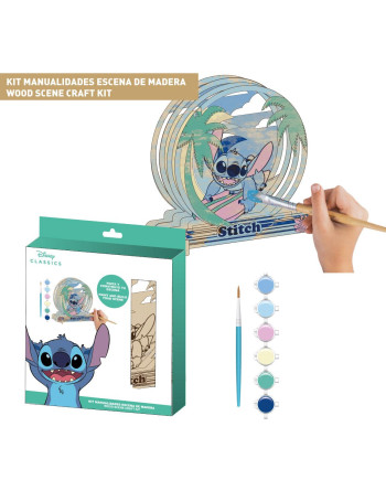 STITCH  - Wood Model Kit - Paint & Built your Scene