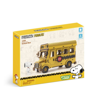 PEANUTS - School Bus - Wood Model Kit