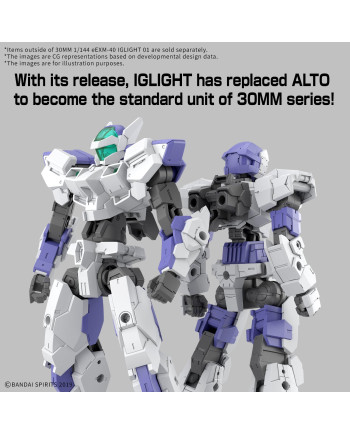 30MM - 1/144 eEXM-40 IGLIGHT 01 - Model Kit