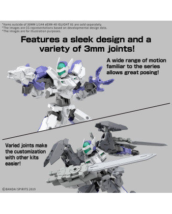 30MM - 1/144 eEXM-40 IGLIGHT 01 - Model Kit