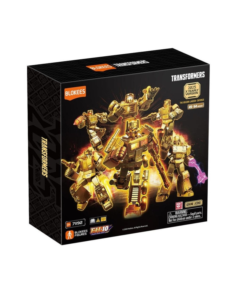 TRANSFORMERS - Golden Version - Model Kit Blokees Coffret 6 pc