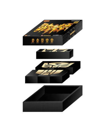 TRANSFORMERS - Golden Version - Model Kit Blokees Coffret 6 pc