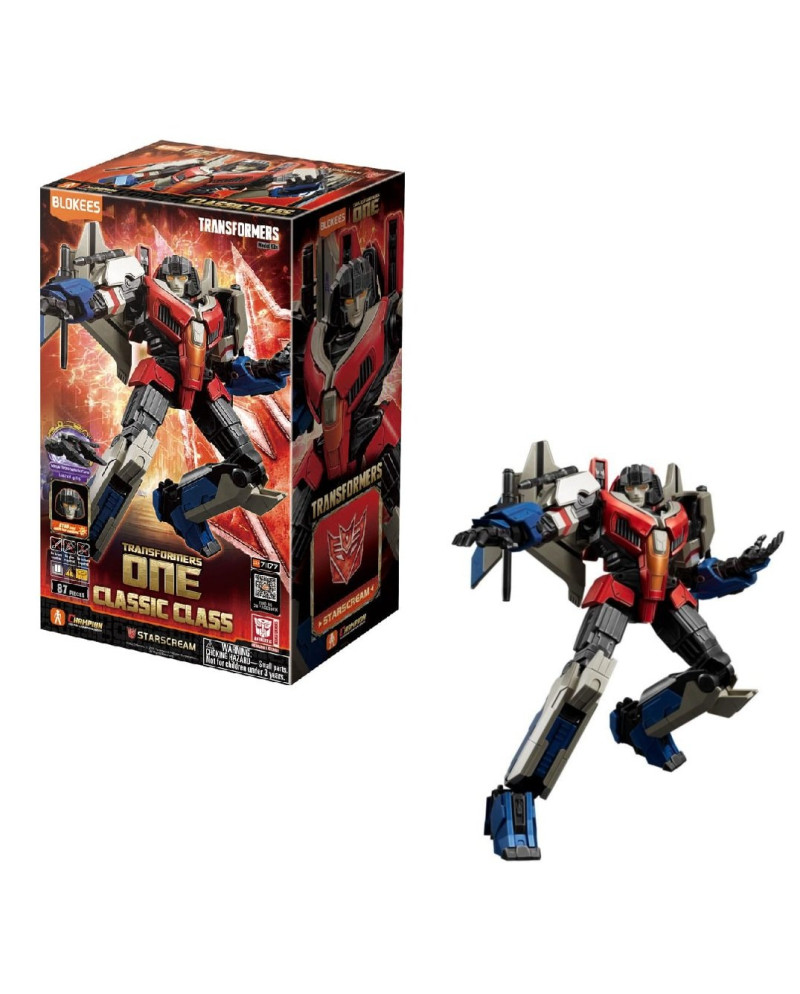 TRANSFORMERS ONE - Starscream - Model Kit Classic Class Blokees