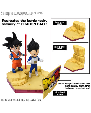 DRAGON BALL DAIMA - Son Goku (Mini) & Vegeta (Mini)  - Model Kit