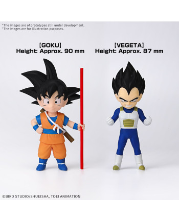 DRAGON BALL DAIMA - Son Goku (Mini) & Vegeta (Mini)  - Model Kit