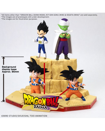 DRAGON BALL DAIMA - Son Goku (Mini) & Vegeta (Mini)  - Model Kit