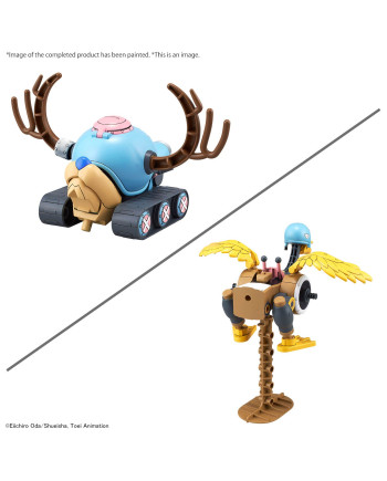 ONE PIECE - Chopper Robot 1&2 (Chopper Tank & Chopper Wing) -Model Kit