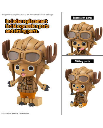 ONE PIECE - Chopper Robot 1&2 (Chopper Tank & Chopper Wing) -Model Kit