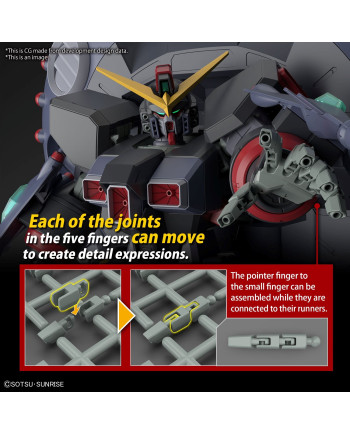GUNDAM - HG 1/144 Destroy Gundam - Model Kit