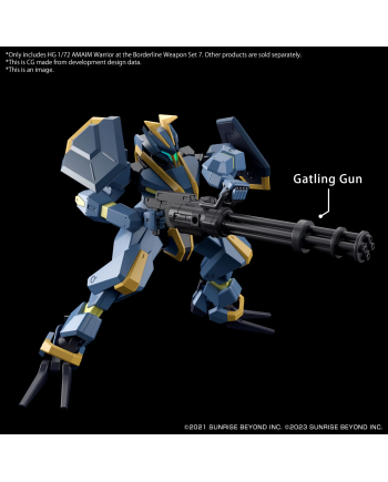AMAIM - HG 1/72 AMAIM Weapon Set 7 - Model Kit