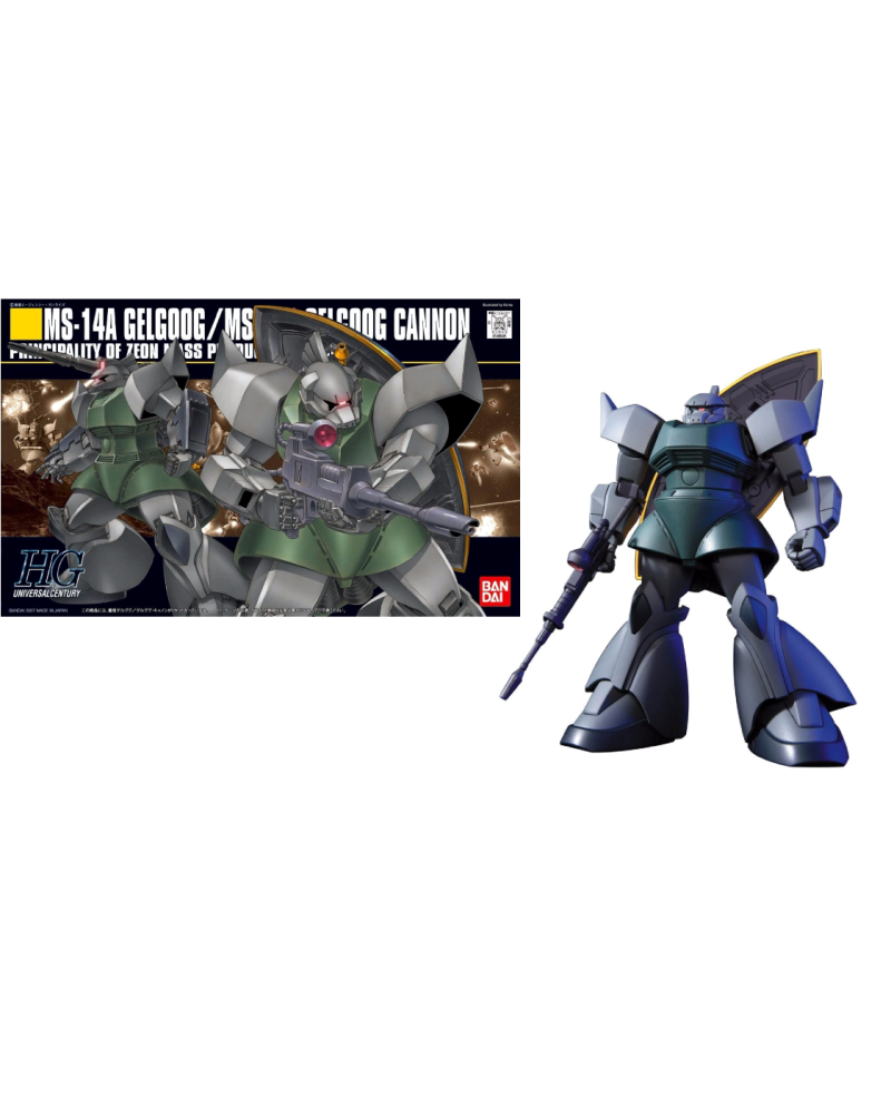 GUNDAM - 1/144 HGUC GELGOOG/ GELGOOG CANNON - Model Kit