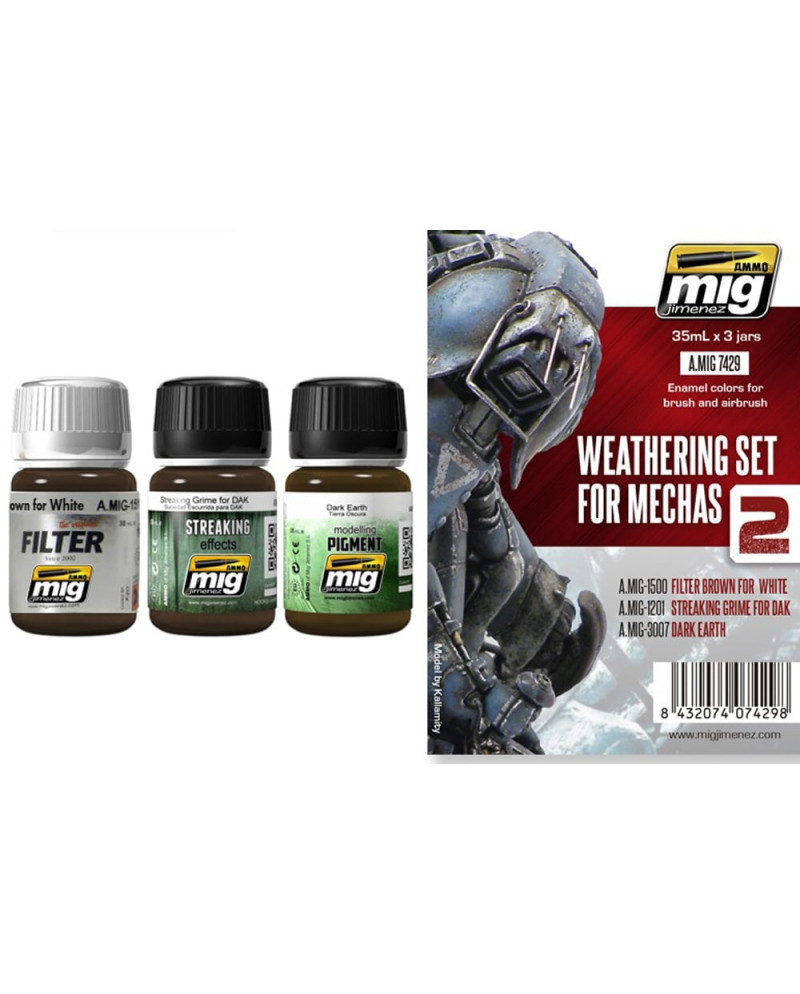 GUNDAM TOOLS - Weathering Set for Mechas