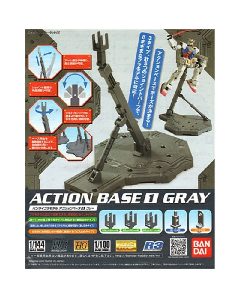 GUNDAM - Model Kit - ACTION BASE 1 GREY