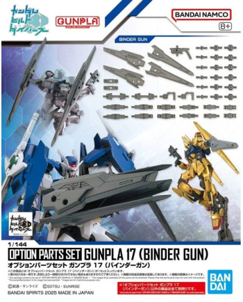 GUNDAM - Option Parts Set Gunpla 17 (Binder Gun) - Model Kit