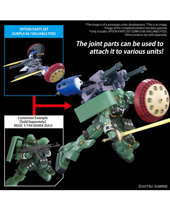 GUNDAM - Option Parts Set Gunpla 06 (Valuable Pod) - Model Kit