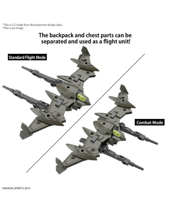 30MM - 1/144 bEXM-21 Verdenova (Green) - Model Kit