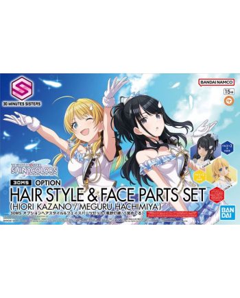 THE IDOLMASTER - 30MS Option Hair Style & Face Parts Set - Model Kit