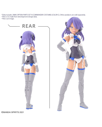30MS - Option Parts Set 9 (Commander Costume Color C) - Model Kit
