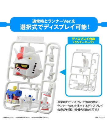 GUNDAM - 1/1 Gunpla-Kun DX Set (with Runner ver.) - Model Kit