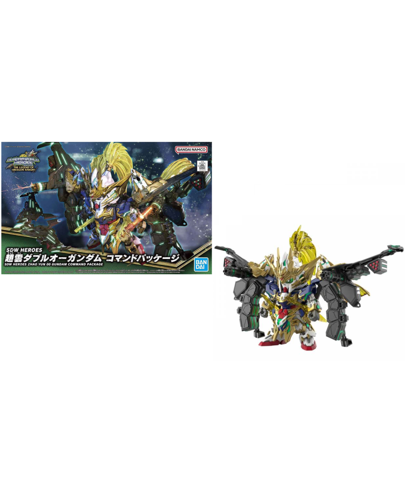 GUNDAM - SDW Heroes Zhao Yun 00 Gundam Command Package - Model Kit