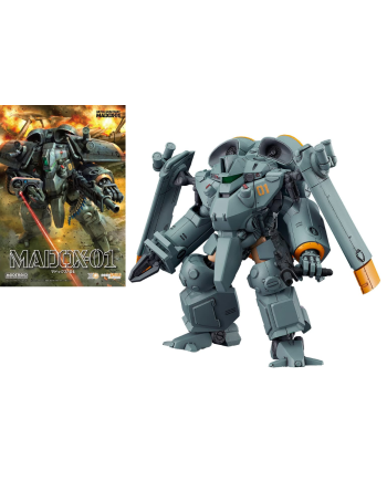 METAL SKIN PANIC - MADOX-01 - Plastic Model Kit Moderoid - 12cm