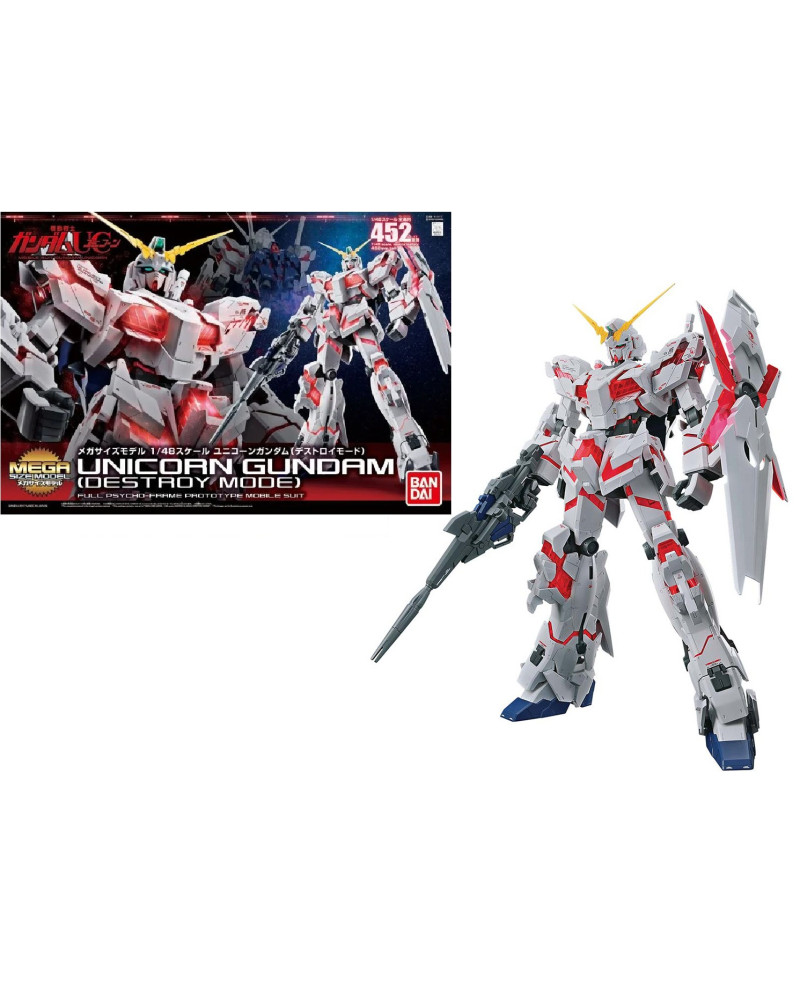 GUNDAM - MS Mega Size Unicorn Gundam Destroy Mode 1/48 - Model Kit
