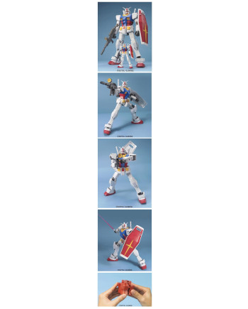 GUNDAM - Mega Size Model 1/48 RX-78-2 Gundam - Model Kit - 37.5cm