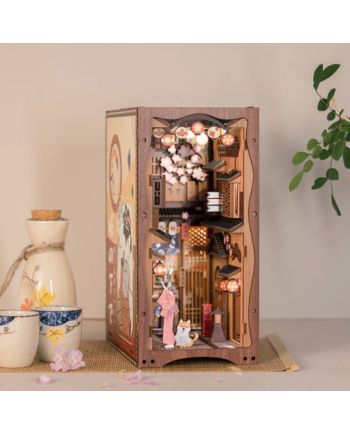BOOK NOOK KIT - DIY - Under The Sakura Tree - 214pc + LED Light