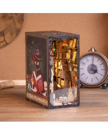 BOOK NOOK KIT - DIY - Magic Pharmacist - 282pc + LED Light