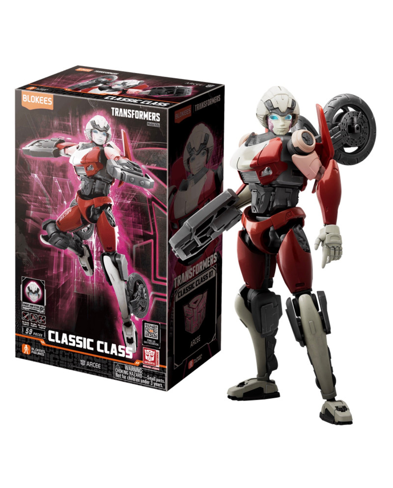 TRANSFORMERS - Arcee - Model Kit Classic Class Blokees