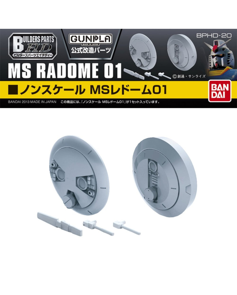 GUNDAM - Builders Parts HD MS Radome 01 - Model Kit