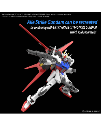GUNDAM - Option Parts Set Gunpla 01 (Aile Striker) - Model Kit
