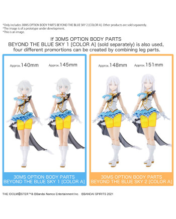 IDOLMASTER - 30MS Option body parts beyond the blue sky 2 - Model Kit