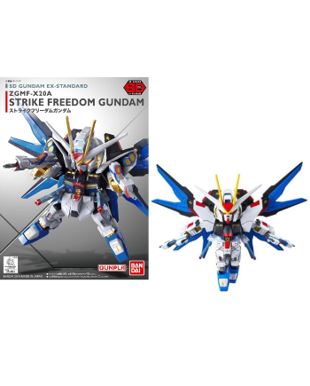 GUNDAM - SD Gundam Ex-Standard Strike Freedom Gundam - Model Kit