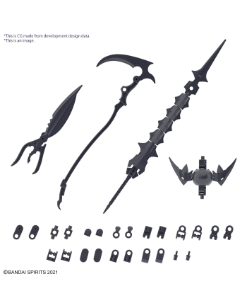 30MS - Option Parts Set 10 (Reaper Armor) - Model Kit