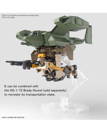 GUNDAM - HG 1/72 V-33 Stork Carrier - Model Kit