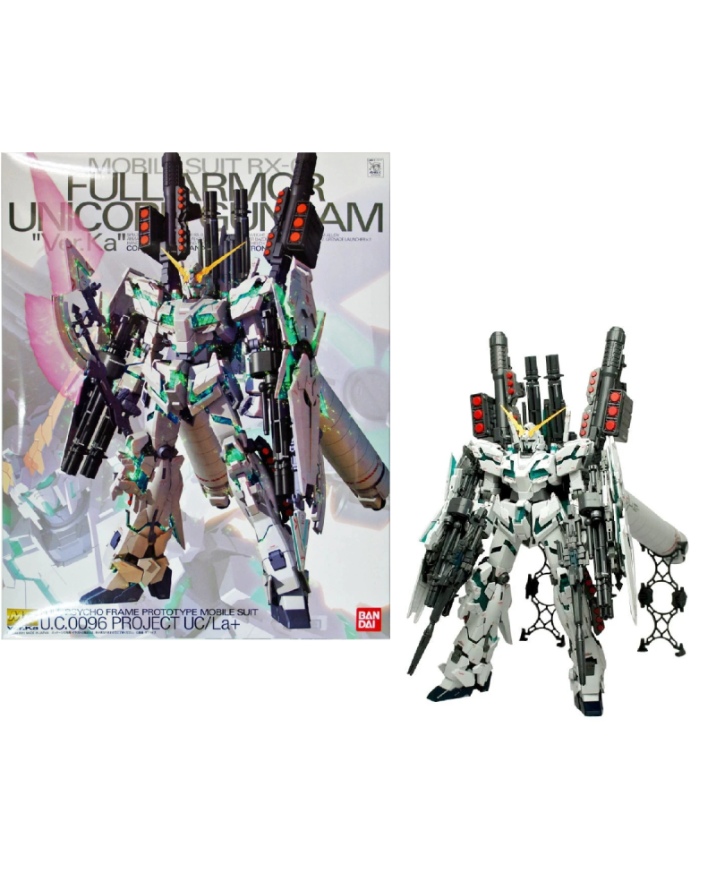GUNDAM - MG 1/100 RX-0 Full Armor Unicorn Ver.Ka - Model Kit 18cm