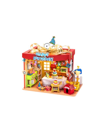 PEANUTS - Birthday Party - Wood Model Kit