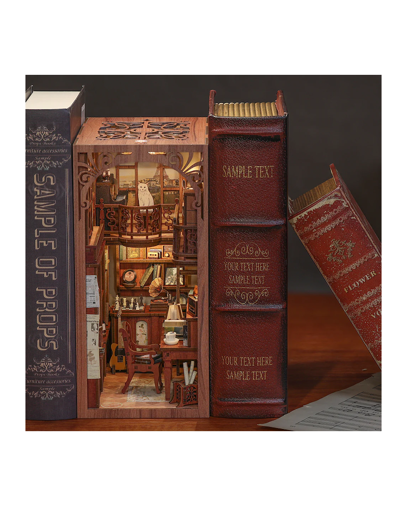 BOOK NOOK KIT - DIY - The Secret Rhythm - 355pc + LED Light