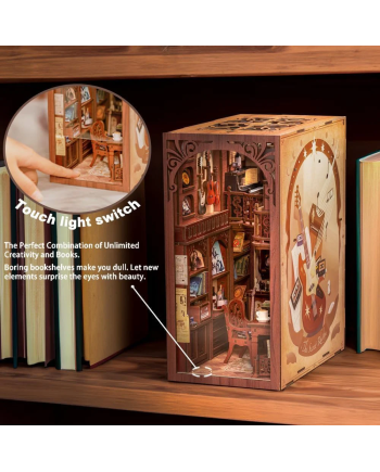 BOOK NOOK KIT - DIY - The Secret Rhythm - 355pc + LED Light