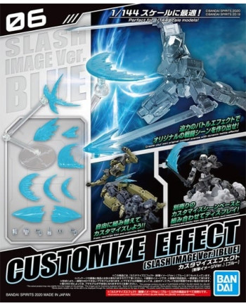 ACCESSORIES - Custom Effect (Slash Image) (Blue) - Model Kit