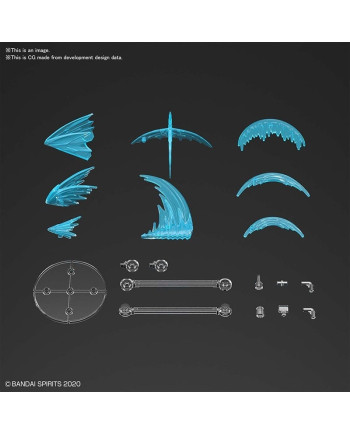 ACCESSORIES - Custom Effect (Slash Image) (Blue) - Model Kit