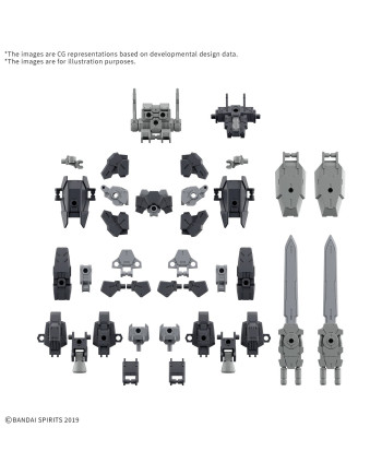 30MM - 1/144 Option Parts Set 20 (Full armor unit 1) - Model Kit