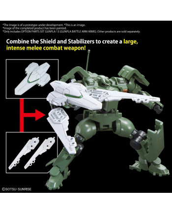 GUNDAM -Option parts set Gunpla 13 (Gunpla Battle Arm Arms) -Model Kit