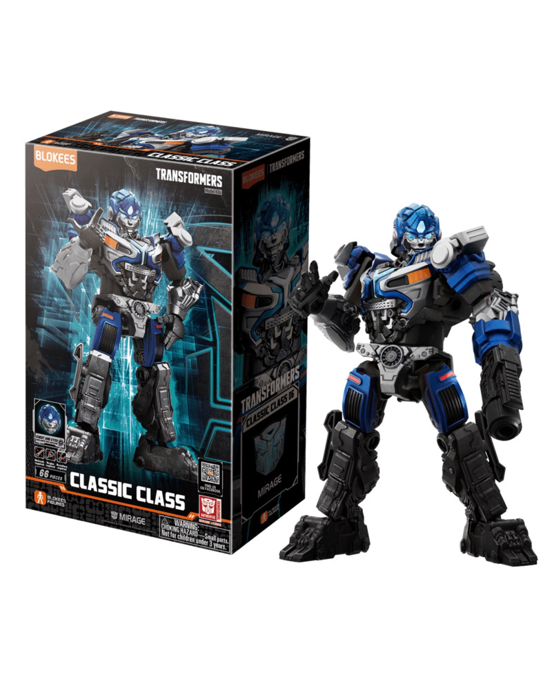 TRANSFORMERS - Mirage - Model Kit Classic Class Blokees