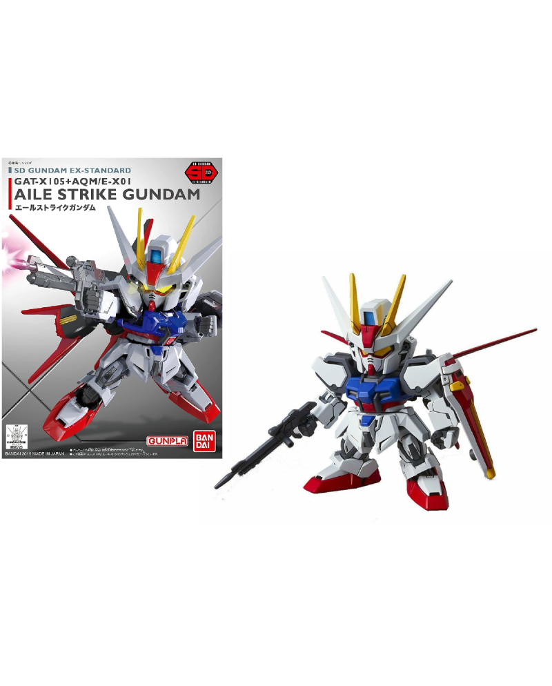 GUNDAM - SD Gundam Ex-Standard Aile Strike Gundam - Model Kit