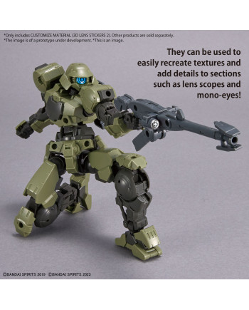 30MM - Customize Material (3D Lens Stickers 2) - Model Kit