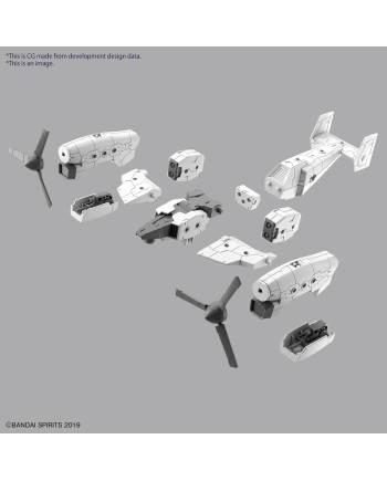 30MM - 1/144 Extended Armament Vehicle (TILT ROTOR Ver.) - Model Kit