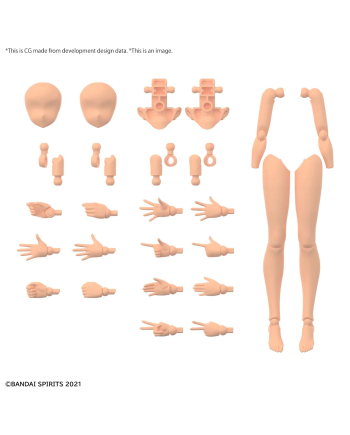 30MS - 30MS Option Body Parts Arm & Leg Parts (Color C) - Model Kit