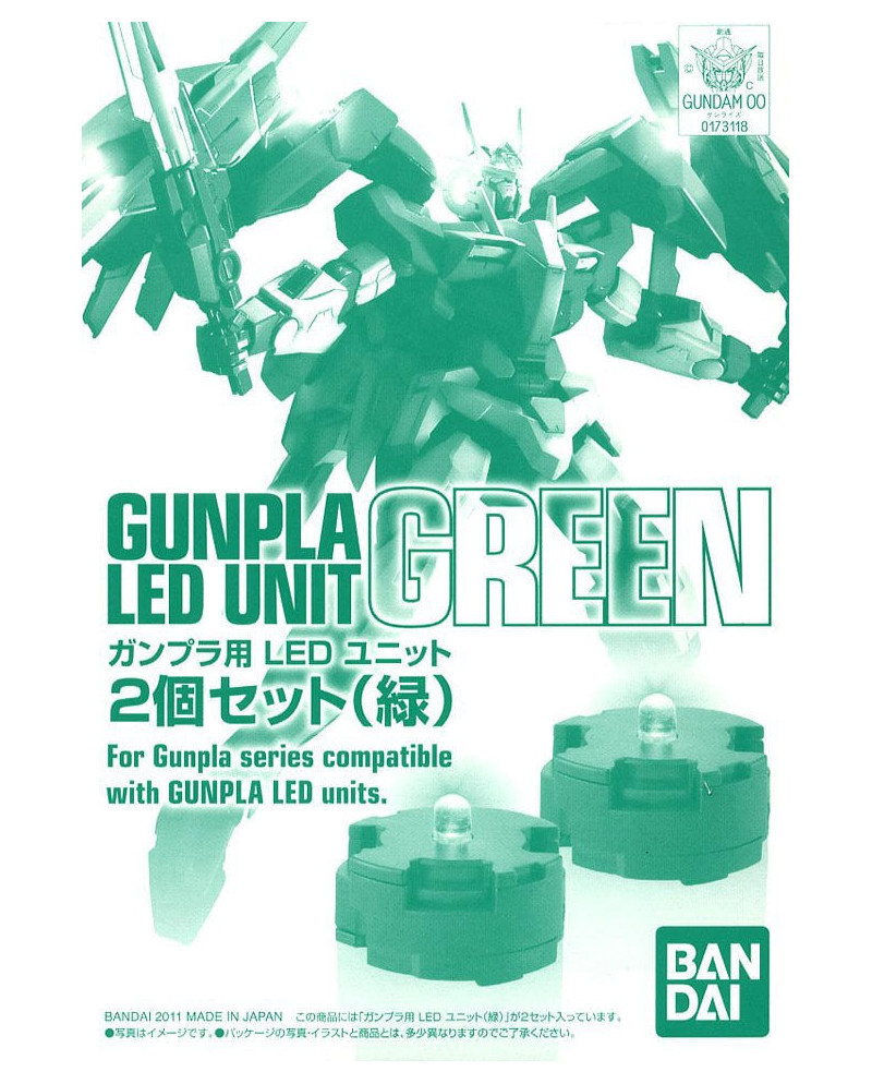 GUNDAM - MG Led Unit Green x2 - Model Kit Accessories